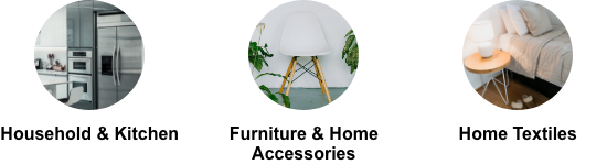 Household & Kitchen, Furniture & Home Accessories, Home Textiles
